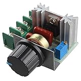 220V 2000WモータースピードコントローラSCR電圧レギュレータ調光調光器サーモスタット(2個セット)
