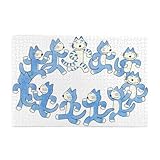 11ぴきのねこ ジグソーパズル 1000ピース 人気壁飾り パズル 環境保護 減圧の男性と女の子のパズルのおもちゃ 娯楽遊戯誕プレゼント