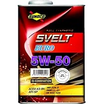 Amazon | スノコ スヴェルトユーロ 5W-50 A3/B4 SP/CF-4 エステル配合  