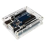 Diy モジュール ボード demoboard シェル便利な透明アクリル保護ケース用arduino の uno r3