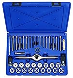 Irwin Tools 1835092 Performance Threading System Plug Tap and Die Set -Metric, 40-Piece by Irwin Too
