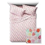 Berry Brights Twin Sheet Set- Pink Multi [並行輸入品]