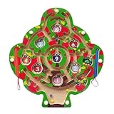 [ツリー]キッズ木製玩具就学前教育の迷路パズルボードゲーム家族ゲーム