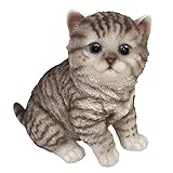 ガーデン オブジェ・置物 （ベビーキャット×アメショ） QYL1224