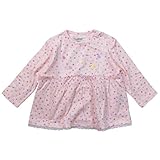 《春秋対応》(日本製) Pample Mousse(パンプルムース) ニットガーゼ天竺ドット柄オーバーブラウス 90cm/PK NO.DP-81206