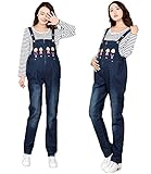 （チチ）TiTi Fashion レディース つなぎ オールインワン ボトム サロペット ズボン 人気 シンプル 大人 デニム 妊婦 ロング 産後 ファッション 妊婦 旅行 着回し オシャレ 大きいサ