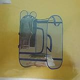 部屋Essentials Pop & Fold Laundry Hamper 25 " H x 15 "ブルー