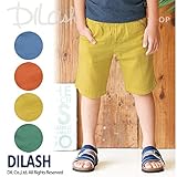 (ディラッシュ) DILASHダブルガーゼハーフパンツ（４．５分丈）/夏 80 オレンジ