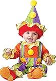 かわいいピエロの赤ちゃんの衣装 Cuddly Clown Baby Costume