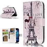 Zeebox Galaxy S4 手帳型 ケース スタンド機能 カード収納ホルダー 衝撃吸収 Samsung Galaxy S4 対応 高品質 保護カバー 生涯補償付き (マルチカラー)