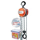 チェーンブロック 型式 R-CB 0.25TON 揚量 0.25 ton 標準揚程 2.5 m スリーエッチ HHH H