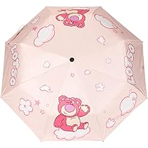 Amazon | ディズニー公式 UVカット99% 日傘 雨傘 兼用 (チップと