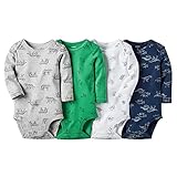 カーターズ Carter's ロンパース ボディスーツ 長袖 4枚組 男の子 4-Pack Long-Sleeve Bodysuits 24M (83-86cm) [並行輸入品]