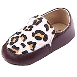 C-Princess子供靴 ベビー スニーカー スリッポン キッズ 女の子 男の子 赤ちゃん 軽量 レオパード かわいい カジュアル スポーツ (13cm, 3ホワイト)