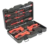 Bovidix 3660548 Insulated Pliers and Screwdrivers Set, 1000V, 8-Piece [並行輸入品]