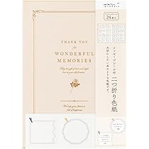 Amazon | ミドリ 色紙 カラー色紙 寄せ書き A4 シール付 二