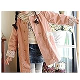 Candykids 子供 ウインドブレーカー 女の子 キッズ パーカー ジャンパー ジャケット ガールズ 子供ファッション服　女の子服 (１２０cm, ピンク)
