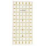 Lovoski 長方形　グリッド　アクリル　キルティング　テンプレート　パッチワーク　工芸品用　定規　便利　30x15センチメートル