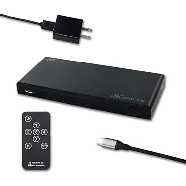 Amazon.co.jp: ラトックシステム 8K 60Hz 4K 120Hz 対応 4入力1