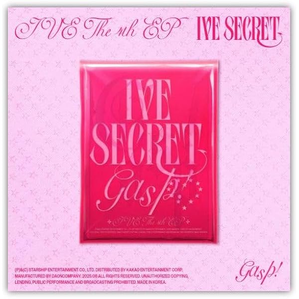 Amazon.co.jp: IVE アイヴ IVE SECRET 4th EP Album アルバム Limited