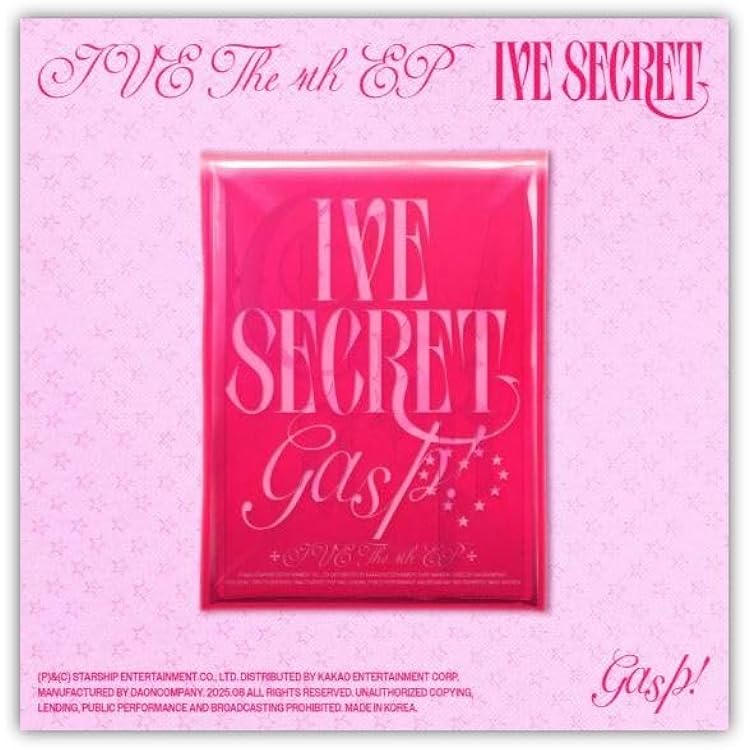 Amazon.co.jp: 【正規輸入盤】IVE [IVE SECRET] (Digipack Ver.)（韓国