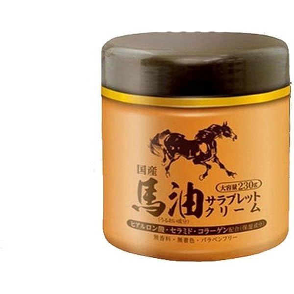 【口角炎対策】【50個セット】ユニマットリケン Uリケン 馬油クリーム+尿素 230g 潤い 保湿 日本製 日用品