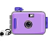 使い捨てカメラ 水中防水カメラ ミニ かわいい 35mm フィルム ハウジングケース付き 写真カメラ,A