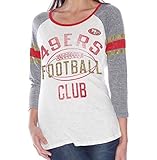 San Francisco 49ers Women 's g-iii NFL「骨型」長袖シャツ