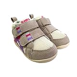 [アシックス] asics TUF110 スクスク ファブレ ファーストシューズ ベビーシューズ (13.5cm, ベージュ×ラベンダー(7535))