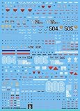 〔1/144スケール HG〕RX-78-4/5/6 4号機（G-04)/5号機（G-05)/6号機（マドロック） 用水転写式デカール