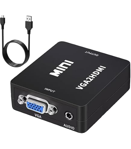 Amazon.co.jp: j5create VGA to HDMI 変換アダプター USB A HDMI 変換