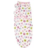 Swaddleme 新生児 おくるみ 寝袋 100%コットン かわいい 0?4ヶ月のベビー用 (花) Swaddleme 新生児 おくるみ 寝袋 100%コットン かわいい 0?4ヶ月のベビー用 (花)