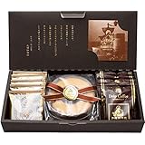 【丸福珈琲店（公式店）】丸福バウム＆ドリップコーヒー＆オリジナルティー セット スイーツ ドリップバッグ ギフト 紅茶5パック ドリップコーヒー5パック