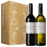 【 ノンアルコールワイン 】 Veritas インヴィノ ヴェリタス ・ レッド/ホワイト 各750ml セット 赤 白 ブドウ産地 ／ スペイン ボトリング ／ ドイツ ギフトBOX 付き ギフト プレゼント お中元
