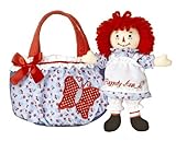 Raggedy Ann Fancy Pal Purse with Butterfly by Aurora