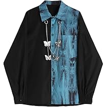 Sillage シアージュタイダイ風シャツ／オーバーサイズ cityboy