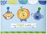 C.R. Gibson Gibby and Libby Pop Up Photo Brag Book, First Birthday Boy by C.R. Gibson [並行輸入品]
