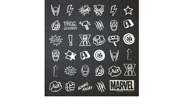 Amazon Co Jp ティーズファクトリー 風呂敷 アイコン W48 D48cm マーベル 小風呂敷 日本製 Mv ic ホーム キッチン