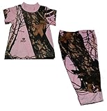 Mossy Oak PANTS ベビー・ガールズ カラー: ピンク