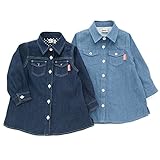 Bobson (ボブソン ) ワンピース (80～130cm) キムラタンの子供服 (77370-171a) ブルー 110