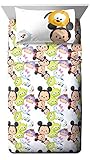 Disney Tsum Tsum Twin Sheet Set [並行輸入品]