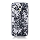 Zeebox Galaxy S4 Mini ケース 高品質 TPU カバー 衝撃吸収 Samsung Galaxy S4 Mini 用 超薄型 落下防止 保護カバー 生涯補償付き (ブラック #3)