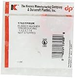 Keeney 1765tpruk 1 – 1 / 2インチby 1 – 1 / 4インチゴムスリップジョイントReducing Washer ,レッド