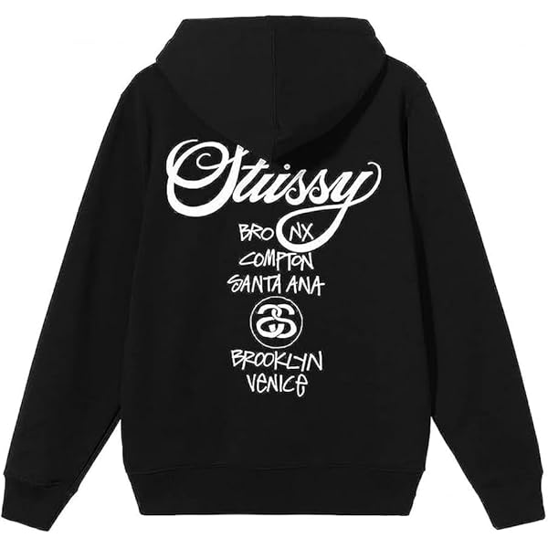 Amazon.co.jp: STUSSY ステューシージップアップパーカー ベーシック