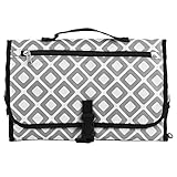 おむつ替えパッド シート おしゃぶりマット 折りたたみ メッシュバッグ ポータブル 防水 フロッド ベイビーおむつマット 旅行 幼児 パッド ベビーカーマット(＃2)