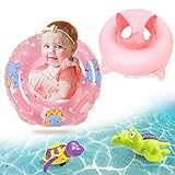 Sealive Blue/Pink Popular Kids Inflatable Safety Seat Pool Float Swimming Toy With Handle,Puls Batht