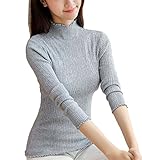 Heaven Days（ヘブンデイズ） ニット セーター ニットプルオーバー メロウ プチハイネック スリムフィット 長袖 レディース 1710M0248