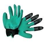 Flameer ガーデングローブ　園芸用手袋　庭の手袋　爪付き　清潔易い　耐穿刺　手保護　植栽　掘りと植栽　便利