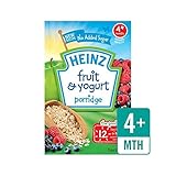 朝食フルーツ＆ヨーグルト4 Mths + 125グラム (Heinz) - Heinz Breakfast Fruit & Yoghurt 4 Mths+ 125g [並行輸入品]