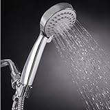 KASUNY High Pressure Handheld Shower Head Set Suit for Low Water Pressure Condition with 6.5 Feet/2m